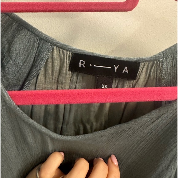 FLASH SALE Anthropologie Women’s Riya Beaded Grey Tunic Midi Dress w Tassel Belt - Picture 4 of 8